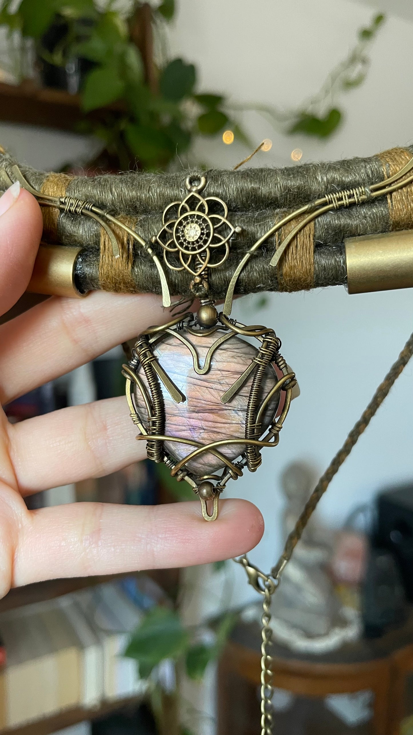 Labardorit Collier "Inaya"