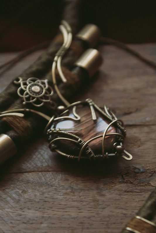 Labardorit Collier "Inaya"