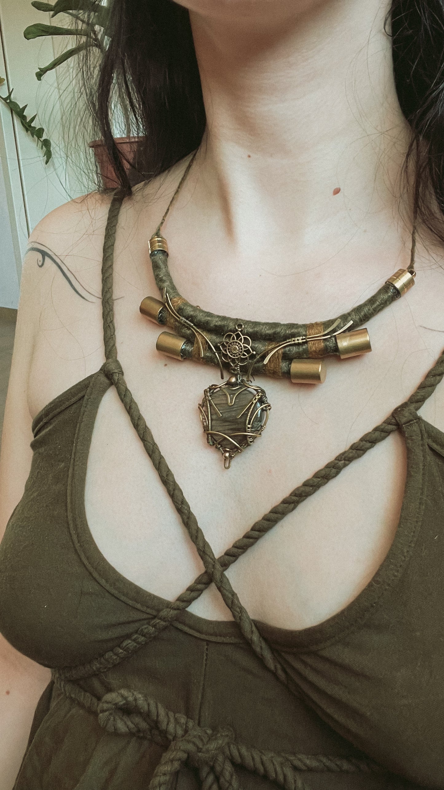 Labardorit Collier "Inaya"